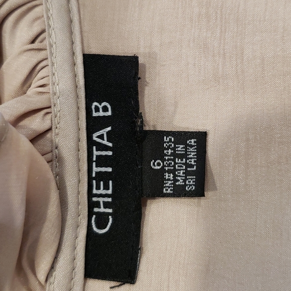 Chetta B Dress Blouse Size 6 - Picture 6 of 6